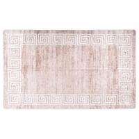 VidaXL Vloerkleed wasbaar anti-slip 150x230 cm beige - thumbnail