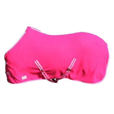 QHP Color fleecedeken fuchsia maat:155