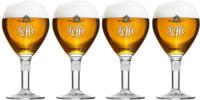 Leffe Bierglazen - 330 ml - 4 stuks - thumbnail