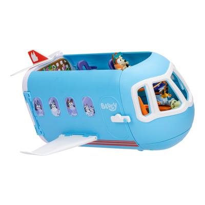 Moose Toys Bluey 3in1 vliegtuig met 2 speelfiguren