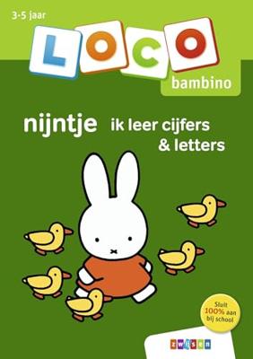 Loco Bambino Oefenboekje Nijntje ik leer cijfers en letters