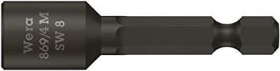 Wera 869/4 M Dopbit, Magnetisch, 8.0 x 50 mm - 1 stuk(s) - 05060423001 Wera 869/4 M Dopbit, Magnetisch, 8.0 x 50 mm - 1 stuk(s) - 05060423001
