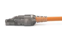 Digitus RJ45 Netwerk Adapter CAT 6A [1x Snijklem connector - 1x RJ45-stekker] Zwart - thumbnail