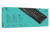 K120 - Toetsenbord - USB - Frans - Azerty - zwart - thumbnail