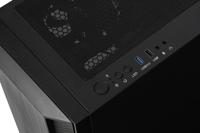 iBox CETUS 906 Midi Tower Zwart - thumbnail