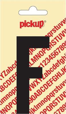Plakletter Nobel Sticker zwarte letter F Pickup - Pickup