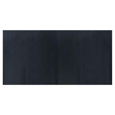 Vloerkleed rechthoekig 100x200 cm bamboe grijs - thumbnail