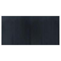 Vloerkleed rechthoekig 100x200 cm bamboe grijs - thumbnail