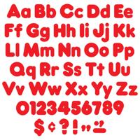 Trend Ready Letters Letter & Nummer, Rood - thumbnail