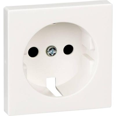 Merten MEG2330-0419 Wandcontactdoos met randaarde Afdekking Polar-wit 1 stuk(s)