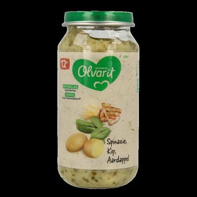 Spinazie kip aardappel 12M07 250 Gram Spinazie kip aardappel 12M07 250 Gram
