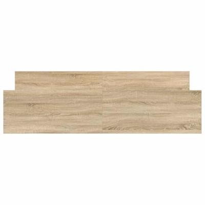 Bedframe met hoofd- en voeteneinde sonoma eikenkleur 180x200 cm