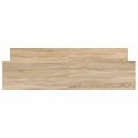Bedframe met hoofd- en voeteneinde sonoma eikenkleur 180x200 cm - thumbnail