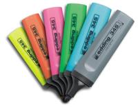 Edding markeerstift 345, etui van 4 stuks in geassorteerde kleuren - thumbnail