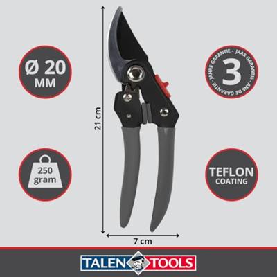Talentools snoeischaar premium vbs 20 mm
