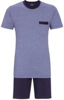 Blauwe heren shortama katoen van Ringella - thumbnail