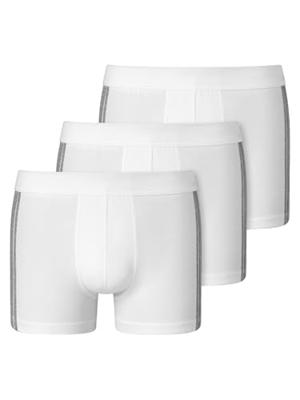 Schiesser Boxershorts 95/5 met zachte band blauw