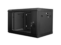 Lanberg 19" 6U 600x450 wandkast zwart wf01-6406-10b - thumbnail
