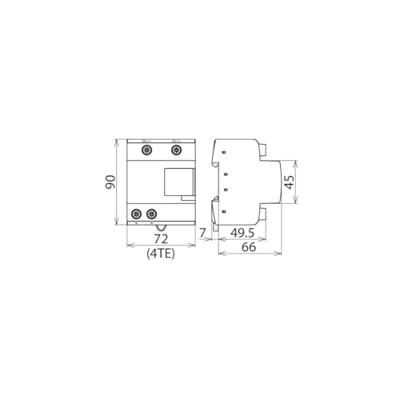 DEHN 900070 DCB YPV 1200 Combi-afleider Overspanningsbeveiliging voor: Photovoltaïsch systeem Piece 1 stuk(s)
