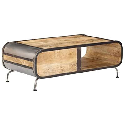 VidaXL Salontafel 100x50x35 cm massief mangohout