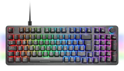 Gaming Keyboard Mars Gaming MKPROBES Zwart Qwerty Spaans