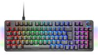 Gaming Keyboard Mars Gaming MKPROBES Zwart Qwerty Spaans - thumbnail