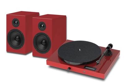 Project: Jukebox E1 + Speaker Box 5 set - Rood - thumbnail