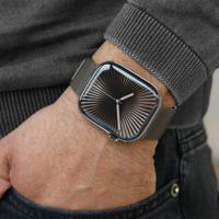 Vonmählen Milanese Loop 2 For Apple Watch 44 - 45 - 46 - 49mm One Size Granite Grey - thumbnail