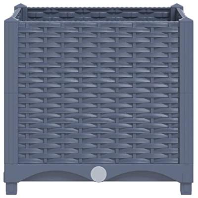 VidaXL Plantenbak verhoogd 40x40x38 cm polypropyleen VidaXL Plantenbak verhoogd 40x40x38 cm polypropyleen