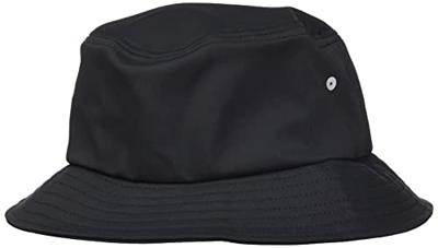 Flexfit FX5003N Nylon Bucket Hat - Black - One Size