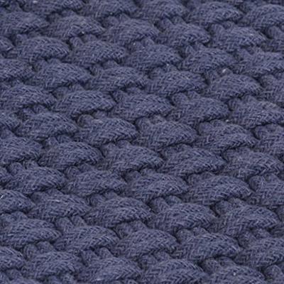 Vloerkleed rechthoekig 160x230 cm katoen marineblauw - thumbnail