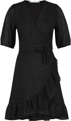 Briggit wrapp dress black