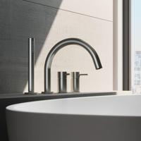 Hotbath Archie Badrandcombinatie Mengkraan Met Uitloop 2-weg Omstel RVS 316 AR073IX - thumbnail