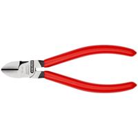 Knipex Zijsnijtang | 140 mm Lengte | Kunststof Bekleed | Zwart Geatramenteerd - 70 01 140 EAN - thumbnail