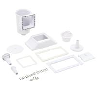 VidaXL 11-delige zwembadskimmer 34,3x25x30,5 cm - thumbnail