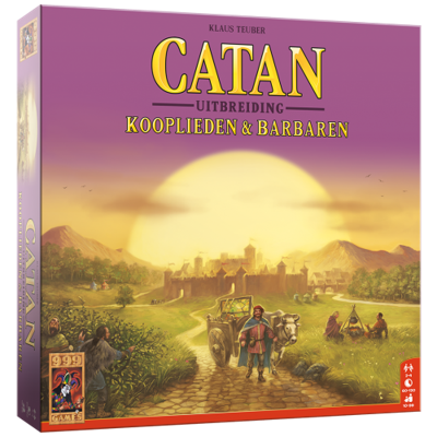 999Games catan uitbreiding kooplieden en barbaren bordspel