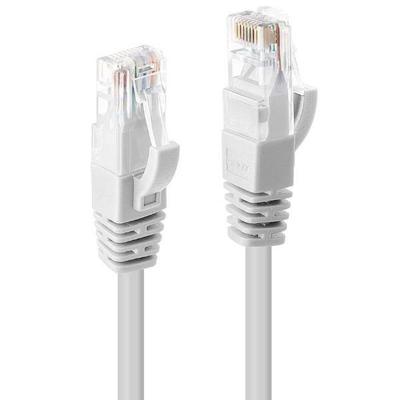 LINDY 48163 RJ45 Netwerkkabel, patchkabel CAT 6 U/UTP 2.00 m Grijs 1 stuk(s)
