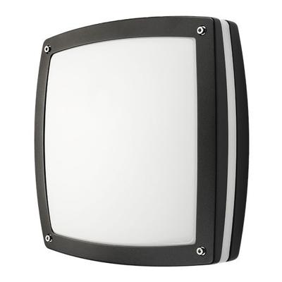 SG Sidewalk LED Wandlamp 19W 3000K mat zwart IP65 IK10 614839