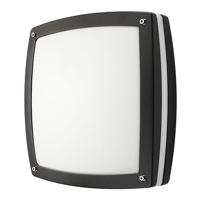 SG Sidewalk LED Wandlamp 19W 3000K mat zwart IP65 IK10 614839 - thumbnail