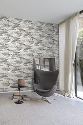Dutch Wallcoverings Asperia - Battersea Brick - Grijs