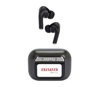 Draadloze Hoofdtelefoon met Oplaadetui Aiwa EBTW-350TN Zwart - thumbnail