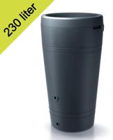 Tube Regenton 2in1 Antraciet 230 liter - thumbnail