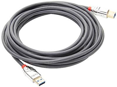 Lindy 36664 USB-kabel 5 m USB 3.2 Gen 1 (3.1 Gen 1) USB A USB B Grijs - thumbnail
