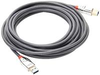 LINDY USB-kabel USB 3.2 Gen1 (USB 3.0 / USB 3.1 Gen1) USB-A stekker, USB-B stekker 5.00 m Grijs 36664 - thumbnail