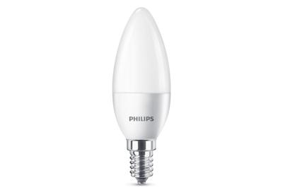 Philips Led Kaarslamp 5,5w E14 40w Mat Philips Led Kaarslamp 5,5w E14 40w Mat