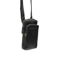 The Chesterfield Brand Valdes - Leren telefoontasje - Zwart - thumbnail