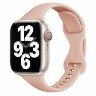 Sportbandje Slim Fit - Lichtroze - Geschikt voor Apple Watch 38mm / 40mm / 41mm / 42mm