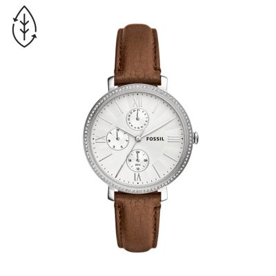 Horlogeband Fossil ES5095 Leder Bruin 16mm