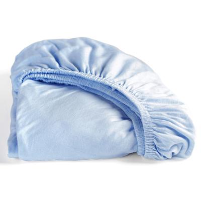 Cinderella hoeslaken jersey 140x210/220 soft blue tot 25cm