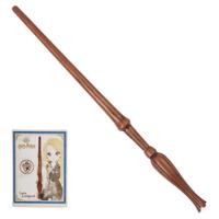 Wizarding World Harry Potter toverstaf met spreukkaart Loena Leeflang - 30 cm - thumbnail